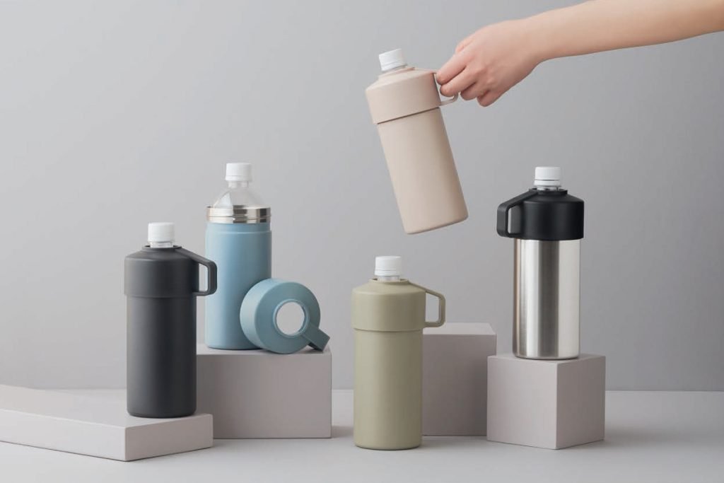 いつでもどこでも冷たいものを冷たいままで【STOS ペットボトルクーラーケース】